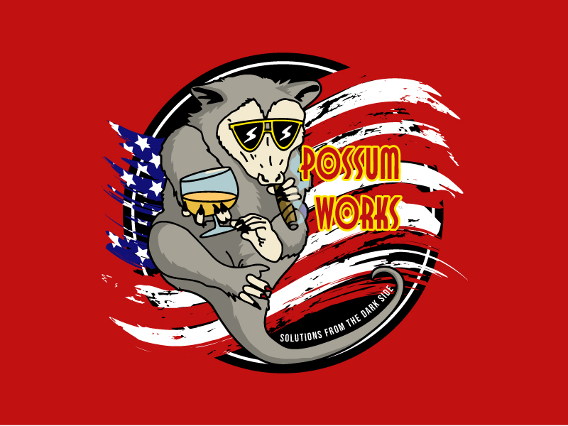 Possum Works logo design by DreamLogoDesign