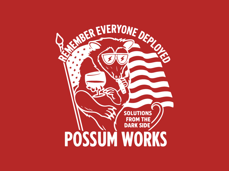 Possum Works logo design by Sami Ur Rab