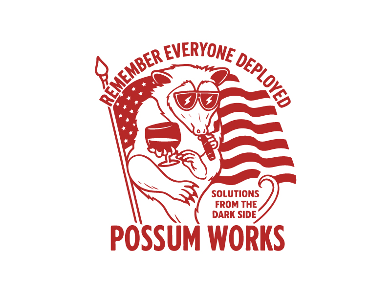 Possum Works logo design by Sami Ur Rab