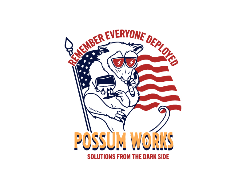Possum Works logo design by Sami Ur Rab