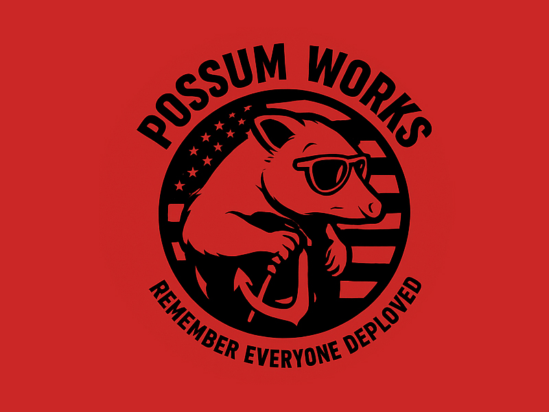 Possum Works logo design by Bright Ritchil