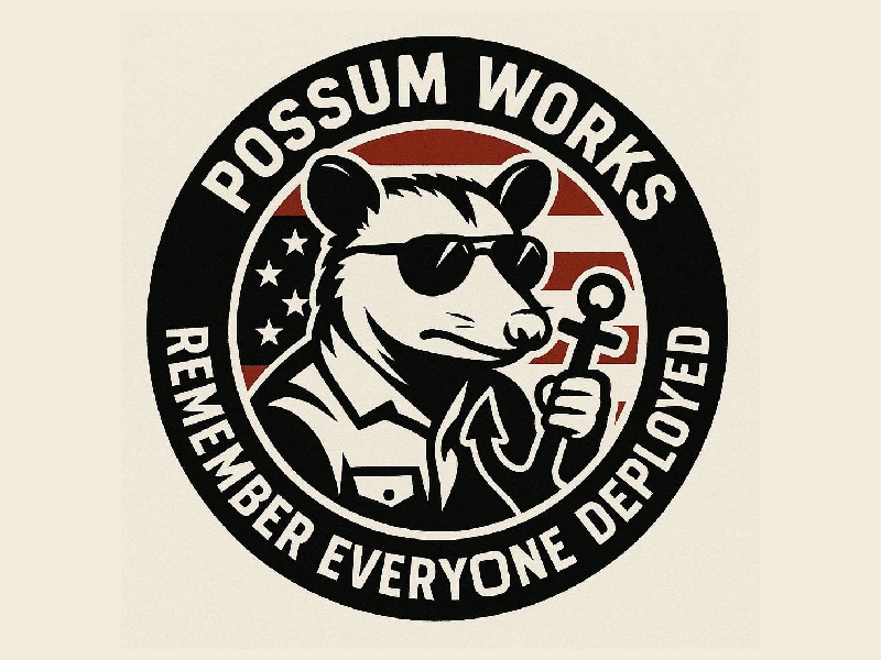 Possum Works logo design by Bright Ritchil