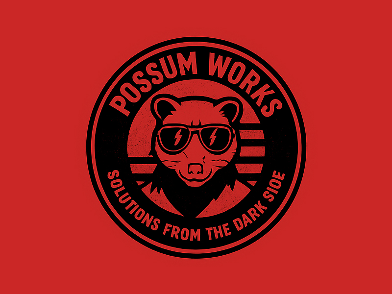 Possum Works logo design by Bright Ritchil