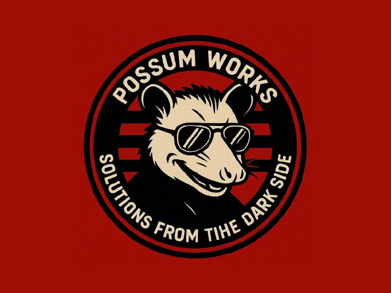 Possum Works logo design by Bright Ritchil