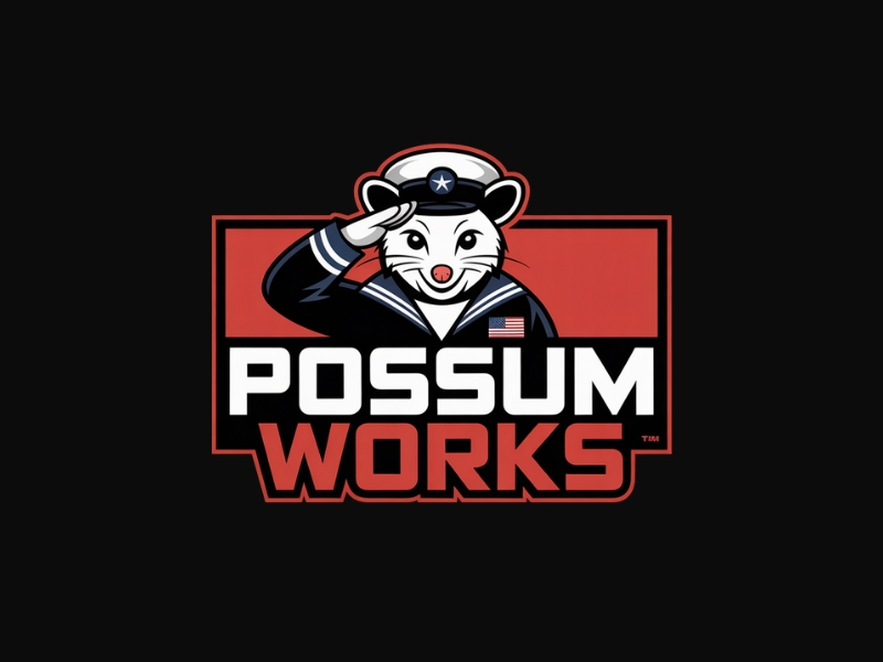 Possum Works logo design by Michael Luutu