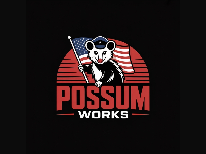 Possum Works logo design by Michael Luutu