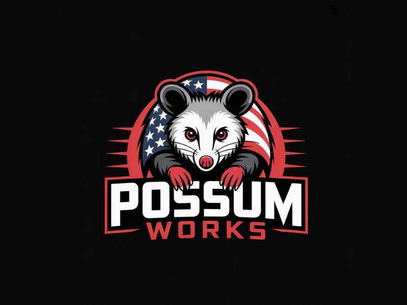 Possum Works logo design by Michael Luutu