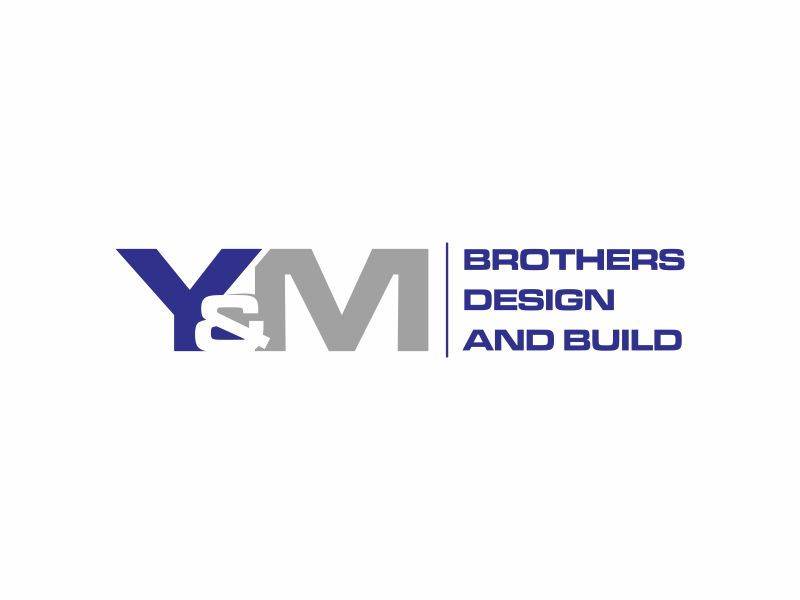 Y&M Brothers Design and Build logo design by josephira