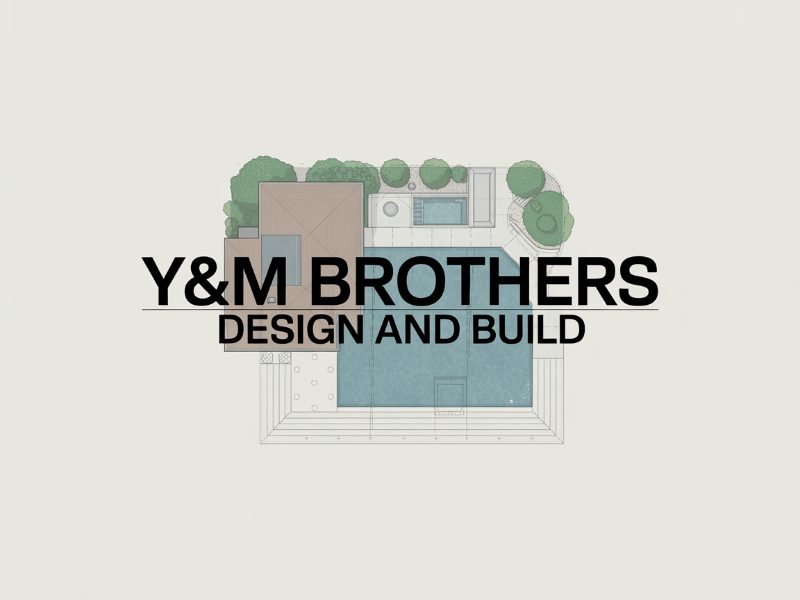 Y&M Brothers Design and Build logo design by Ayamas