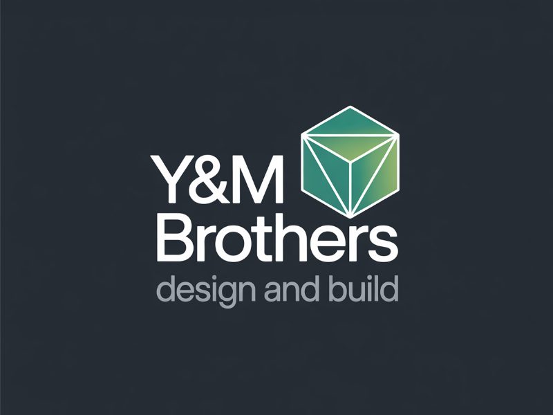 Y&M Brothers Design and Build logo design by Paradiseg