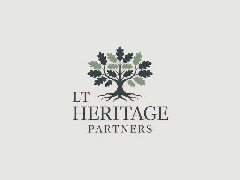 LT Heritage Partners logo design by Poki