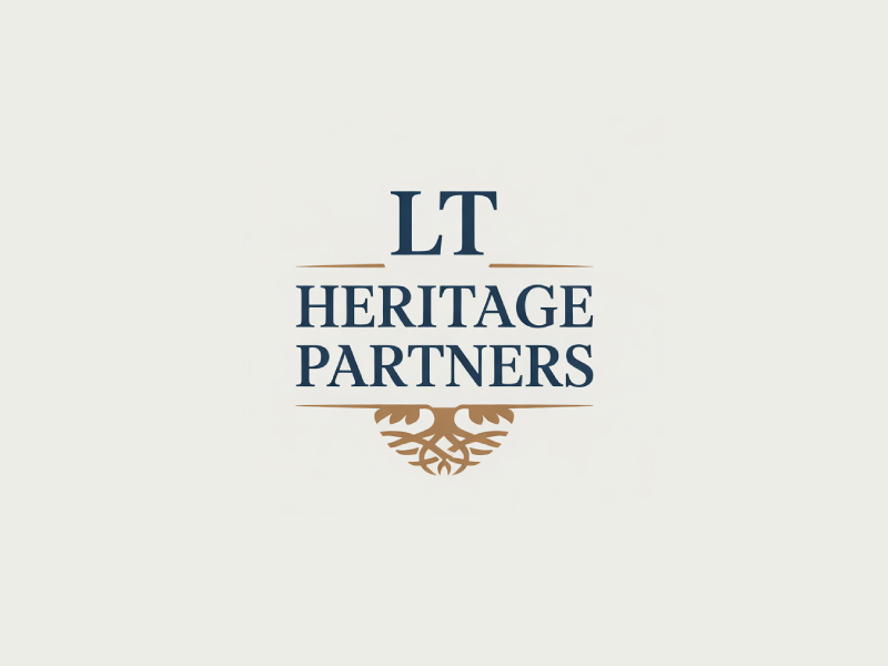 LT Heritage Partners logo design by Poki