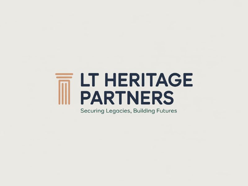 LT Heritage Partners logo design by Paradiseg
