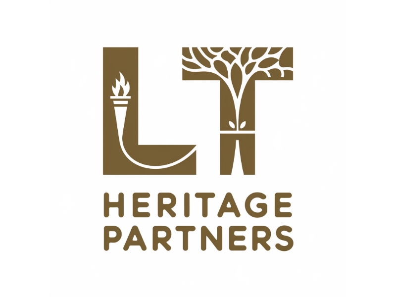 LT Heritage Partners logo design by Queen D