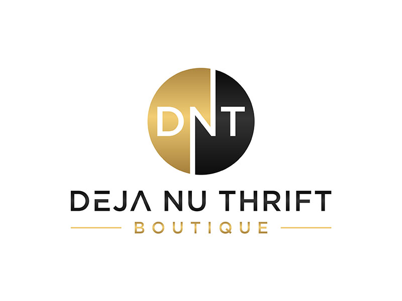 Deja Nu Thrift Boutique logo design by ndaru