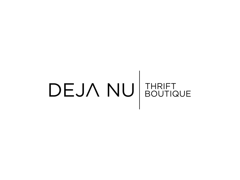 Deja Nu Thrift Boutique logo design by scania
