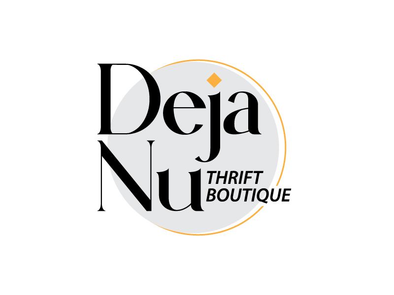 Deja Nu Thrift Boutique logo design by Marzuan