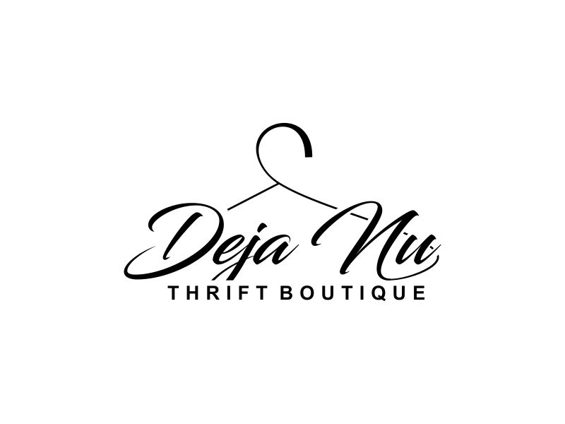 Deja Nu Thrift Boutique logo design by Yulioart