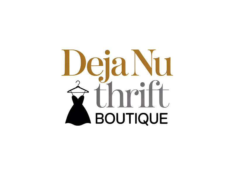 Deja Nu Thrift Boutique logo design by jandu