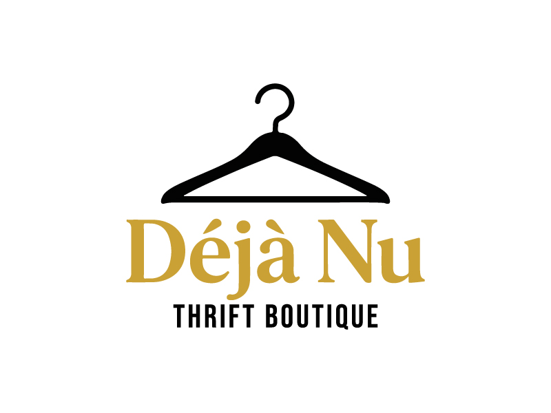 Deja Nu Thrift Boutique logo design by Rahul Biswas