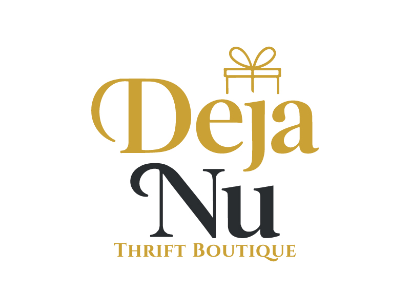 Deja Nu Thrift Boutique logo design by Rahul Biswas