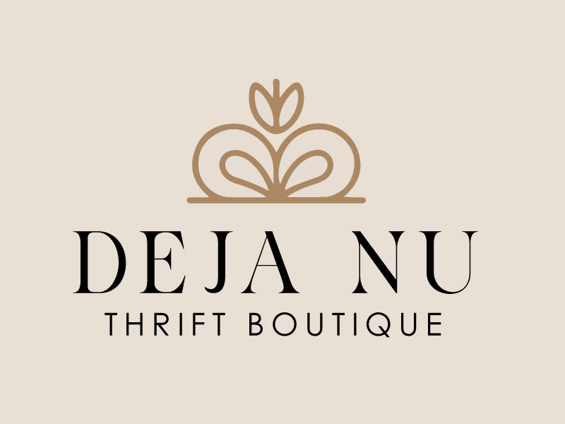 Deja Nu Thrift Boutique logo design by Rahul Biswas