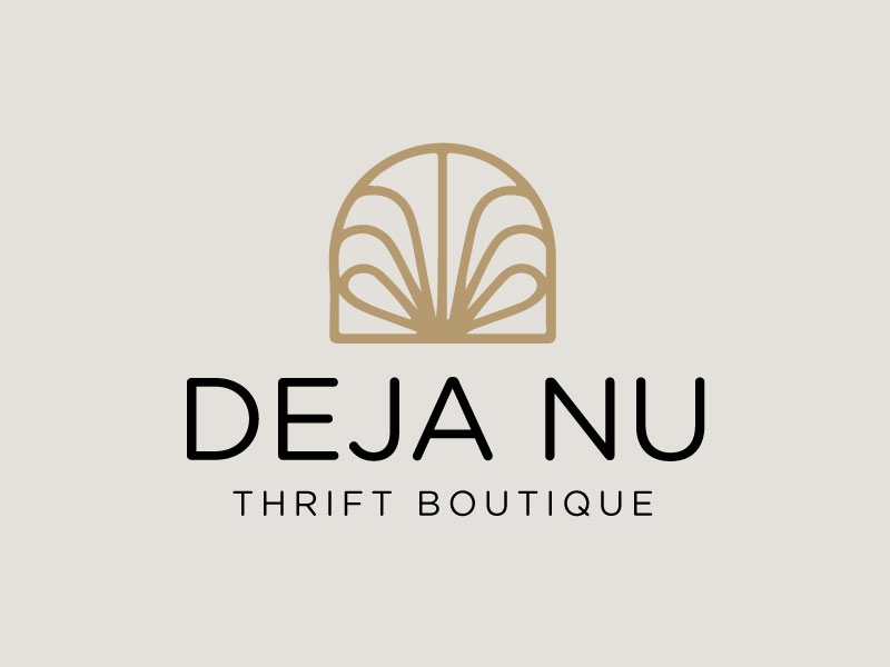 Deja Nu Thrift Boutique logo design by Rahul Biswas