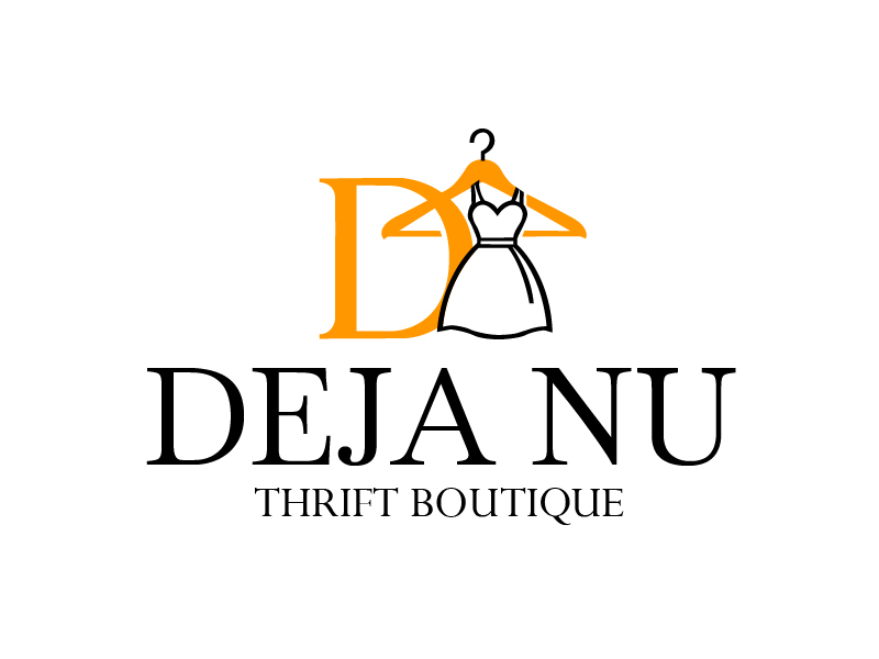 Deja Nu Thrift Boutique logo design by oindrila chakraborty