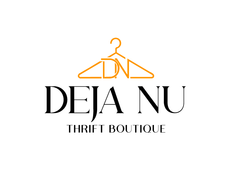 Deja Nu Thrift Boutique logo design by oindrila chakraborty