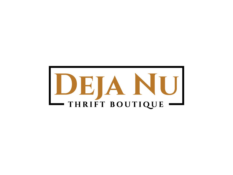 Deja Nu Thrift Boutique logo design by subrata