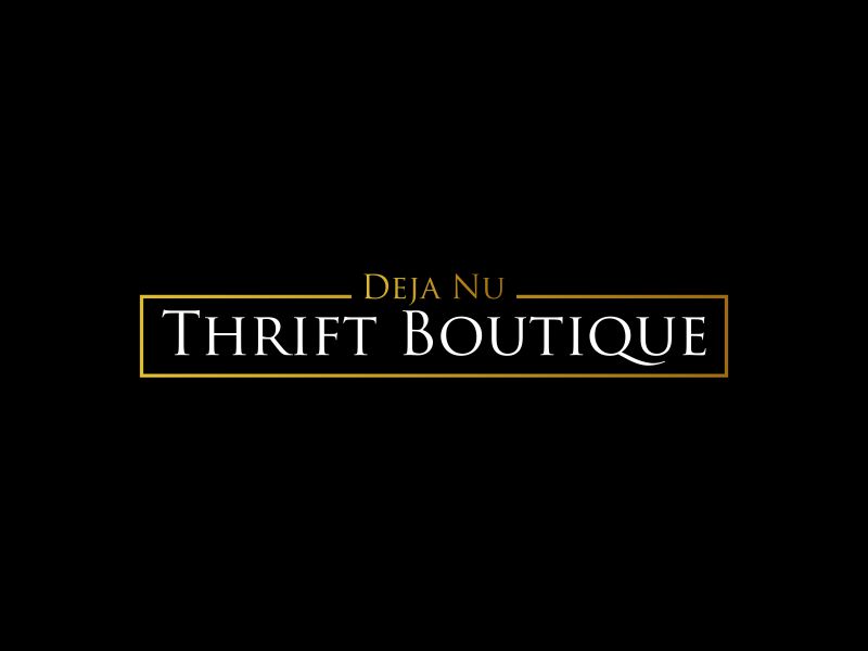 Deja Nu Thrift Boutique logo design by aura