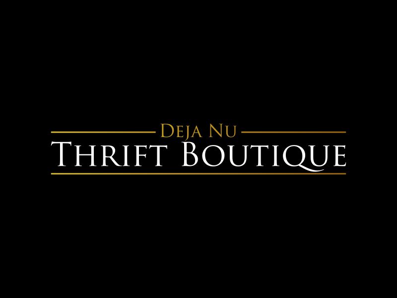Deja Nu Thrift Boutique logo design by aura