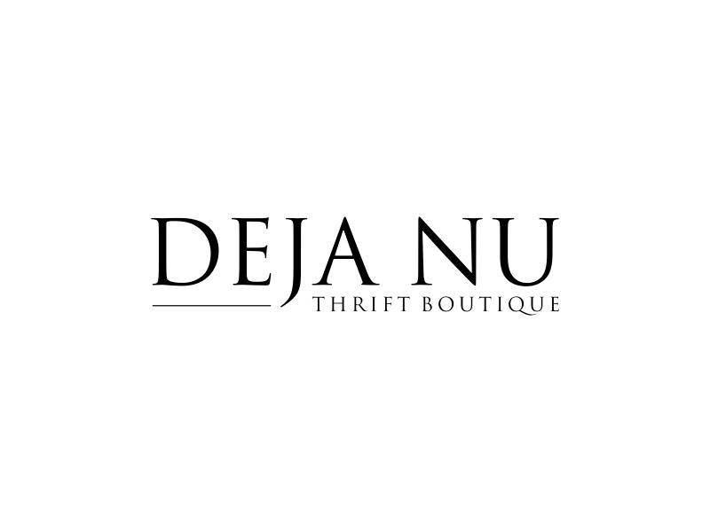 Deja Nu Thrift Boutique logo design by arturo_