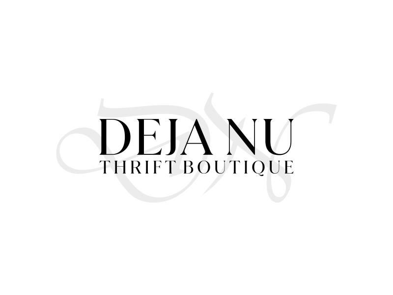 Deja Nu Thrift Boutique logo design by arturo_