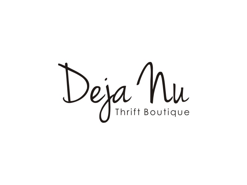Deja Nu Thrift Boutique logo design by Neng Khusna