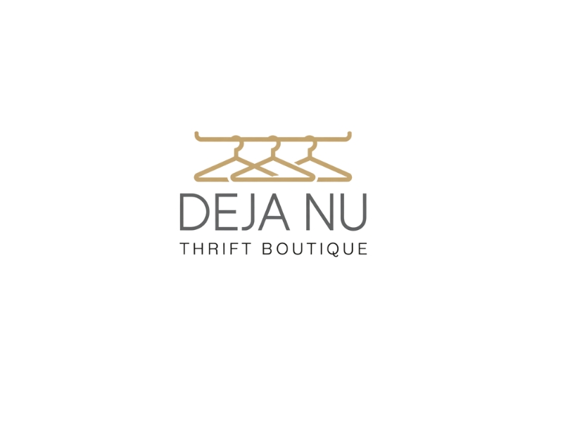 Deja Nu Thrift Boutique logo design by Michael Luutu
