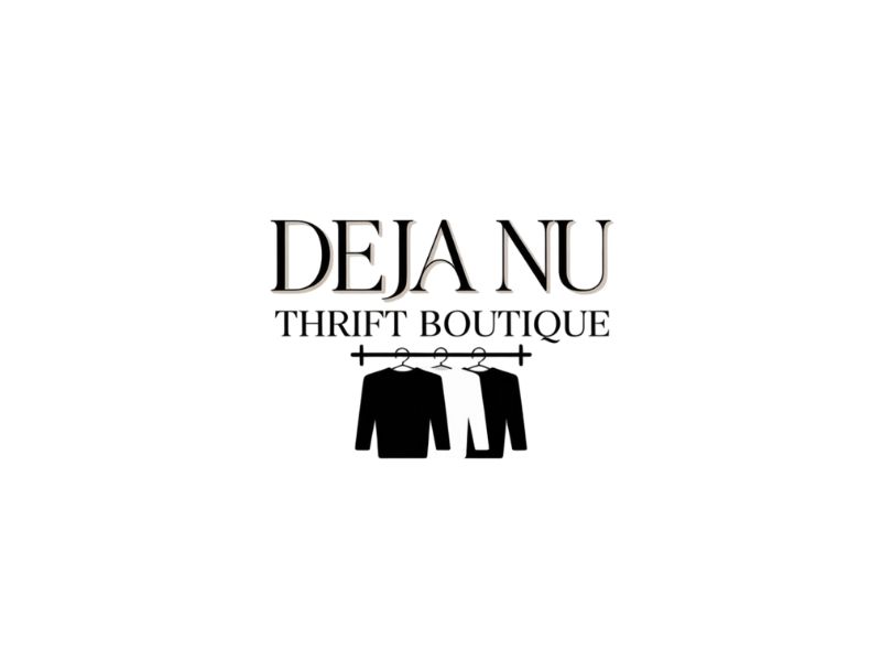 Deja Nu Thrift Boutique logo design by Michael Luutu
