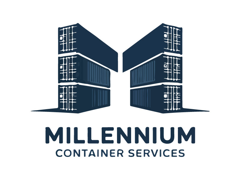 Container/Carting Company Logo Design logo design by Bad Boy