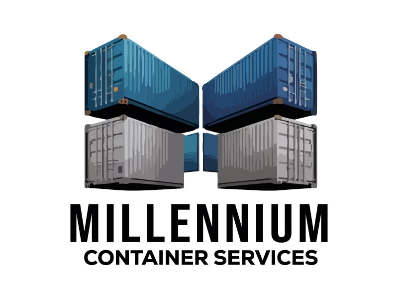 Container/Carting Company Logo Design logo design by Bad Boy