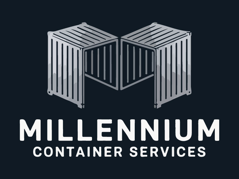 Container/Carting Company Logo Design logo design by Bad Boy