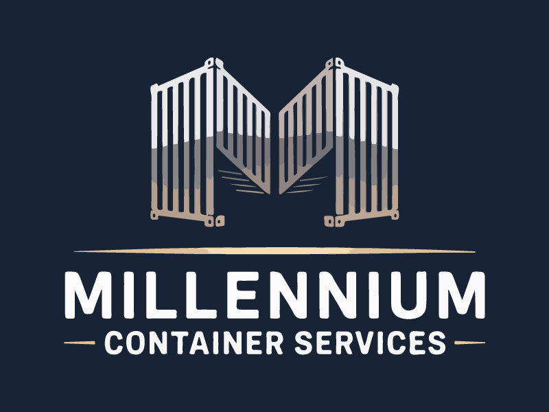 Container/Carting Company Logo Design logo design by Bad Boy