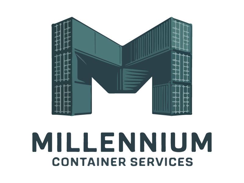 Container/Carting Company Logo Design logo design by Bad Boy
