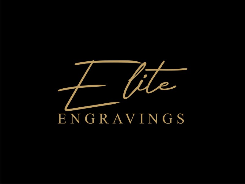 Elite Engravings logo design by Artomoro
