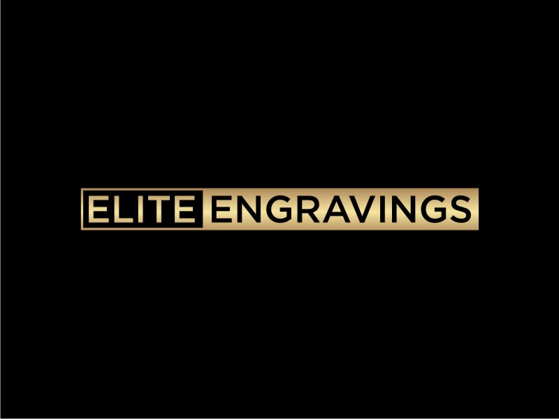 Elite Engravings logo design by Artomoro