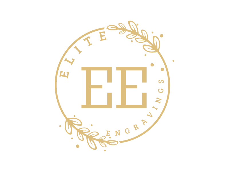Elite Engravings logo design by Bright Ritchil