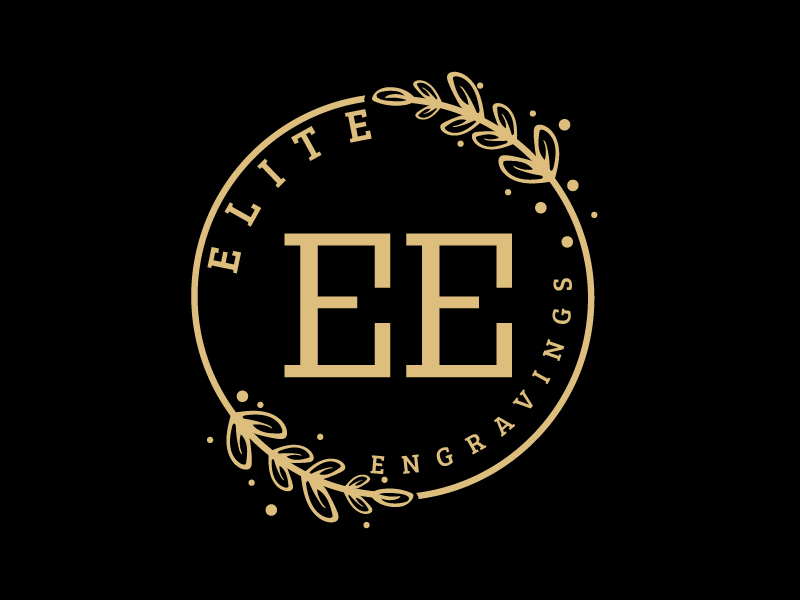 Elite Engravings logo design by Bright Ritchil