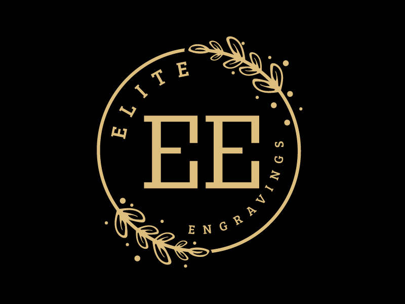 Elite Engravings logo design by Bright Ritchil