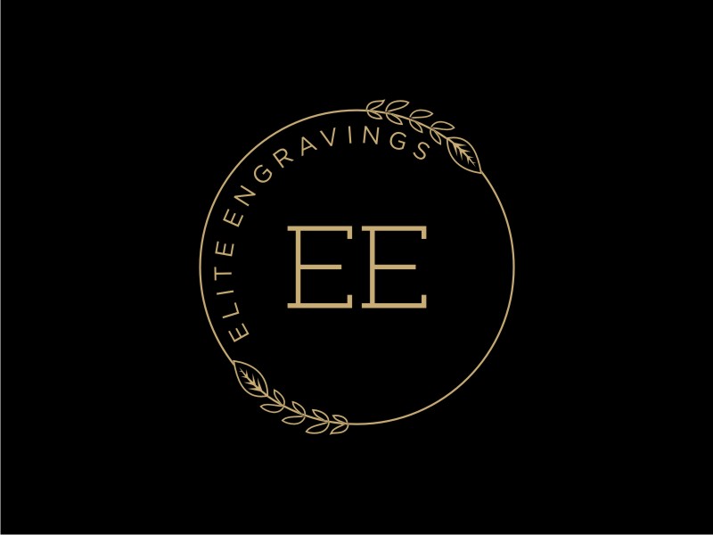 Elite Engravings logo design by Artomoro
