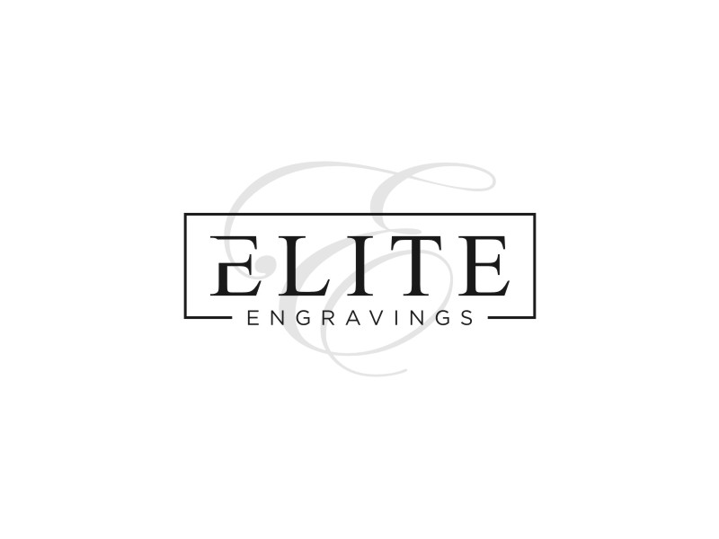 Elite Engravings logo design by Artomoro