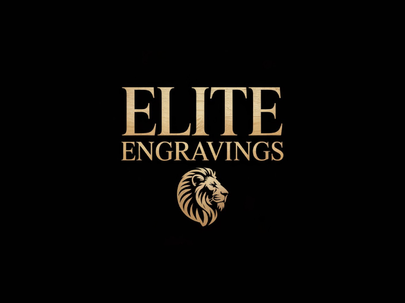 Elite Engravings logo design by Poki